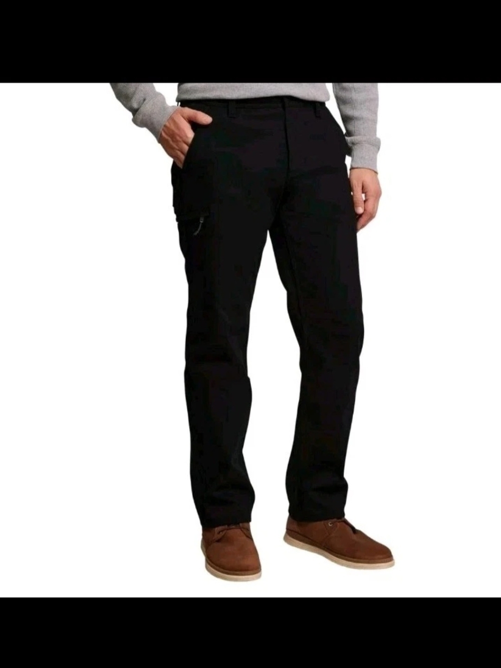 Weatherproof Vintage Men's Fleece Lined Pant Relaxed Fit Size 32x32